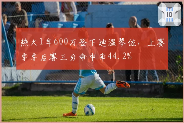 热火1年600万签下迪温琴佐，上赛季季后赛三分命中率44.2%